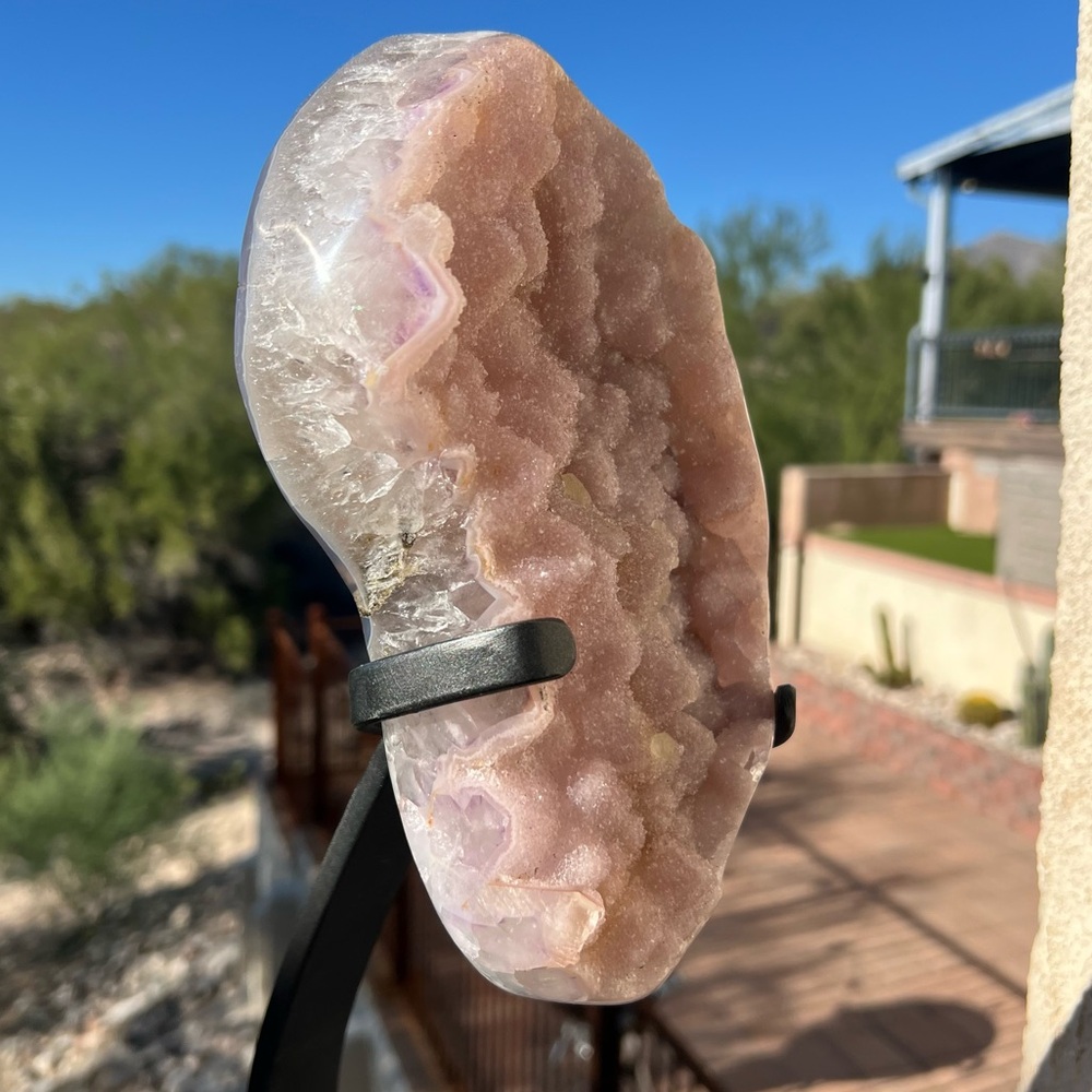 Pink Druzy Amethyst ๐โจ ASP08 - Picture 5 of 5